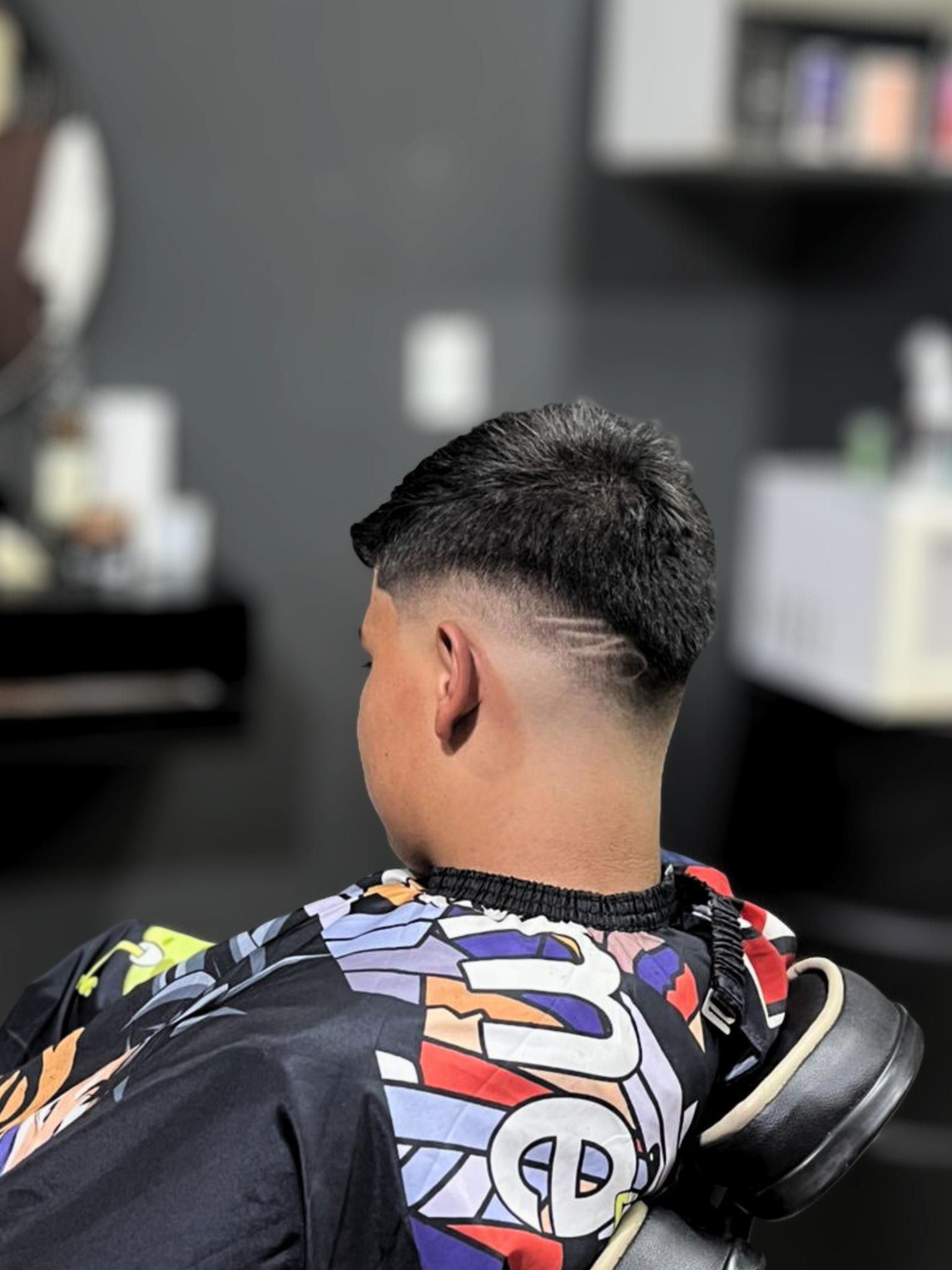 Degradê realizado na Cave Barber